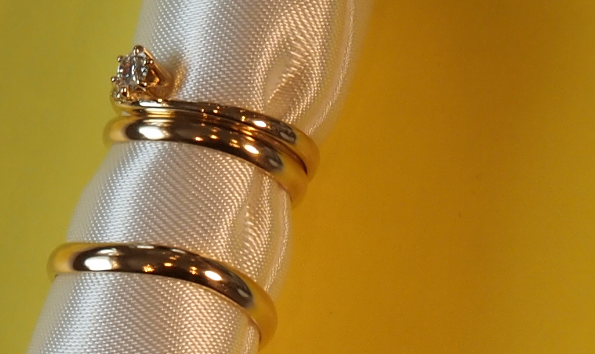 婚約指輪とセット出来る結婚指輪(マリッジリング)の完成。。。