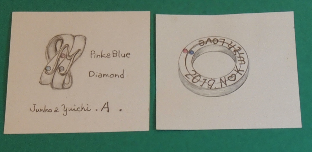 フル、オーダーの結婚指輪なら、いろんな夢が広がります。。。